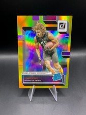 2022 Panini Donruss - LEWIS CINE RC #363 - Gold Press Proof Holo Rated Rookie