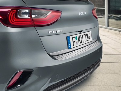 Kia Zierleiste Stoßstange Ceed ab 2018 CD 5 türer Edelstahl gebürstet hinten