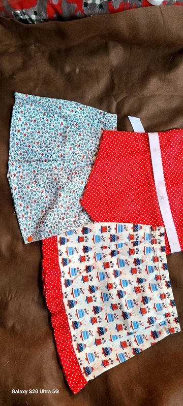 Girls Size 3-5 Red White Blue Top Shorts & Skirt For Celebrating July