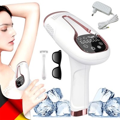 IPL Laser Haarentferner mit Gefrierfunktion Schmerzlos Hair Removal 9-Stufe DHL