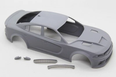 DIOLEX PRODUCTION 1/25 3D print 2021 Dodge Charger SRT Hellcat transkit for AMT
