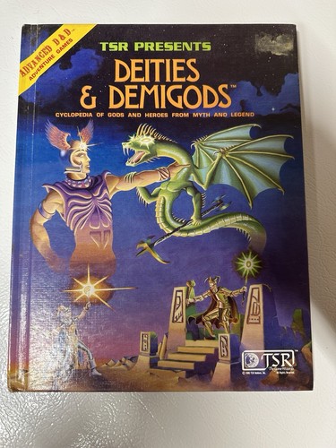 Advanced Dungeons & Dragons Deities & Demigods • 1st Edition 1980 D&D 128 Pages - Picture 1 of 19