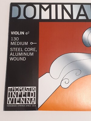 Thomastik Dominant Original Violinsaite 4/4 130 E NUR Aluminium (nicht das Set)