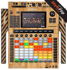 Akai Force Skin Wood 5 Protective Decal StyleFlip Skins