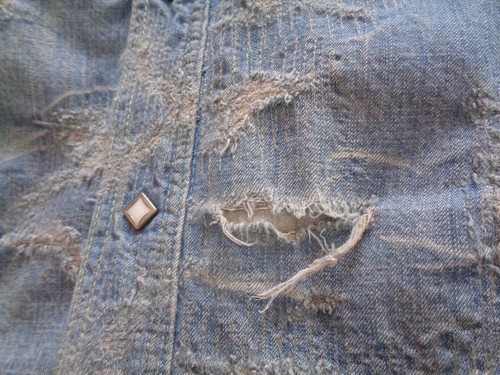FACETASM Chemical Breach Overdye Wash Oversized Herren Western Hemden HERGESTELLT IN JAPAN - Bild 14 von 24