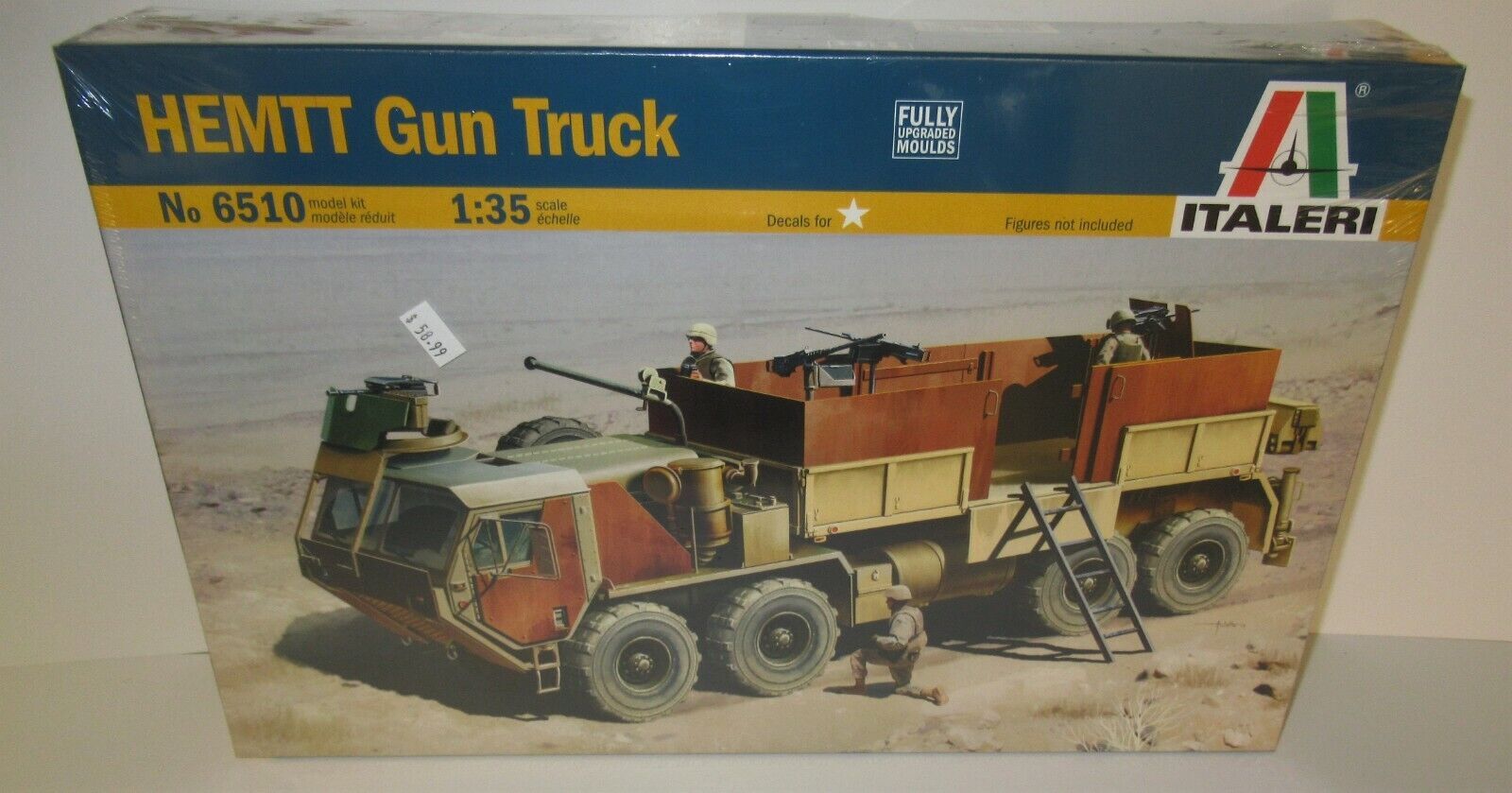 Maquette militaire : Blindé M985 HEMTT Gun Truck - 1:35 - Italeri 06510