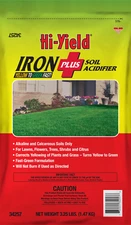 Iron Plus Soil Acidifier Yellow To Green 34257, 11-0-0 3.25Lbs NEW