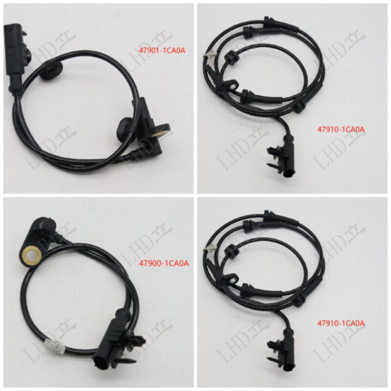 ABS Wheel Speed Sensor Brake Front + Rear For Infiniti EX35 G37 Q60~