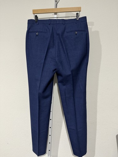 ISAIA Base “GREGORY” Summer Multicolor Blue 2 Pc Suit Wool Linen Silk Mohair 42L - Picture 21 of 24
