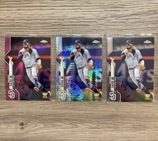 Topps Chrome 2020 Fernando Tatis Jr Pink, Prism, Base Lot