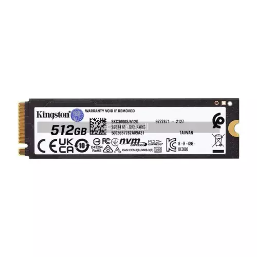 Kingston KC3000 NVMe SSD 1024GB 2048GB M.2 2280 PCIe 4.0 Solid State Disk 512GB