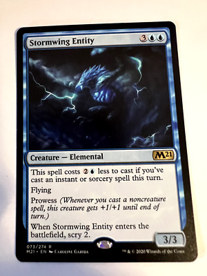 MTG Magic The Gathering Core Set 2021 Storming Entity Rare LP