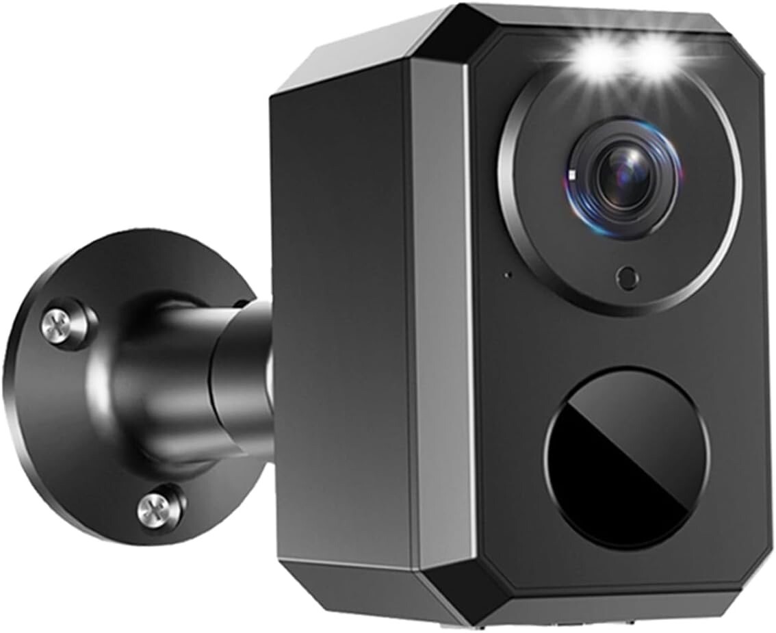 Telecamera Videosorveglianza 3MP 2K Wi-Fi Batteria IP66 Audio 2 Vie
