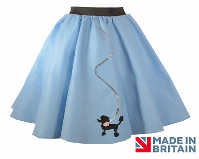 50s/60s Original POODLE SKIRT Felt Rock 
