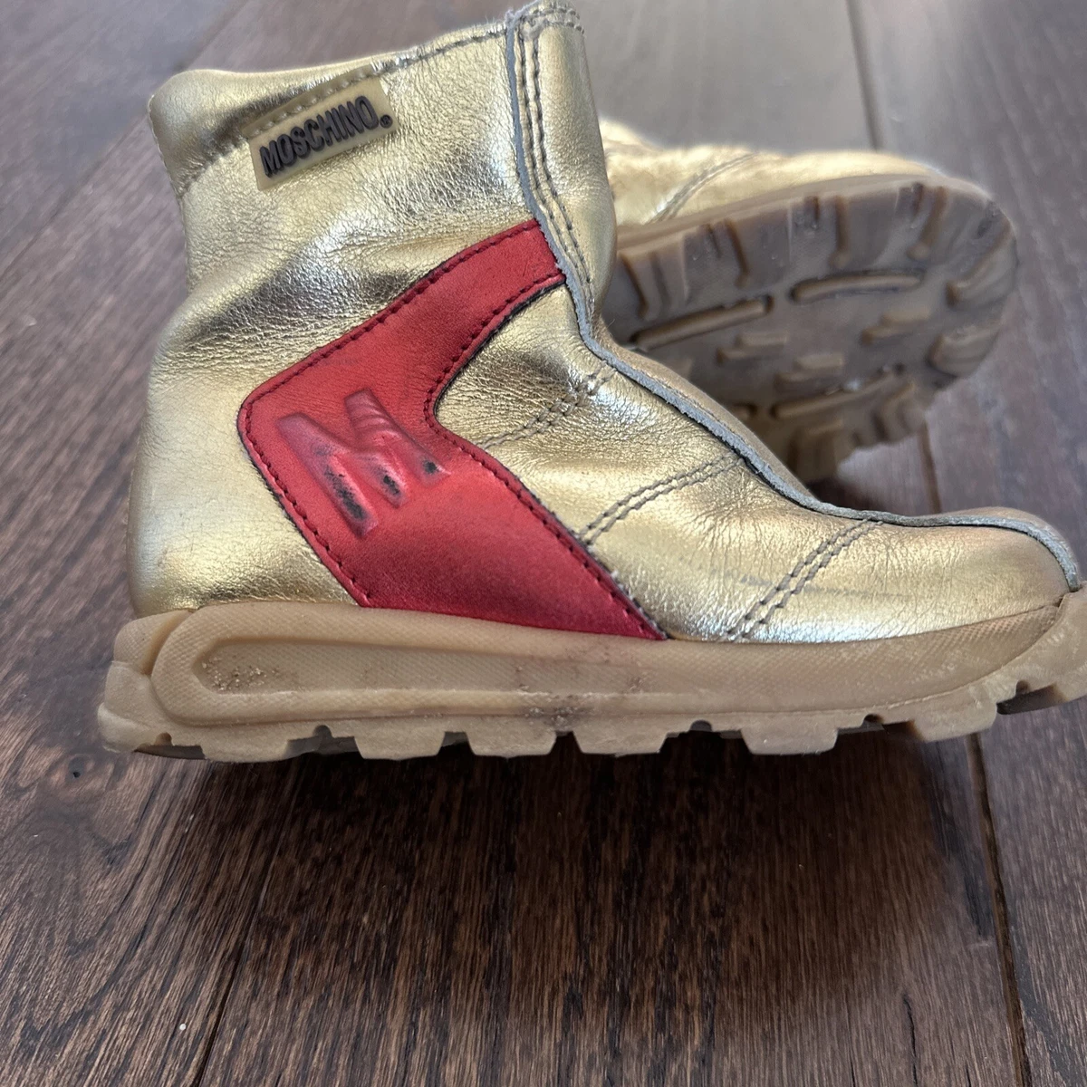 Girls store moschino boots