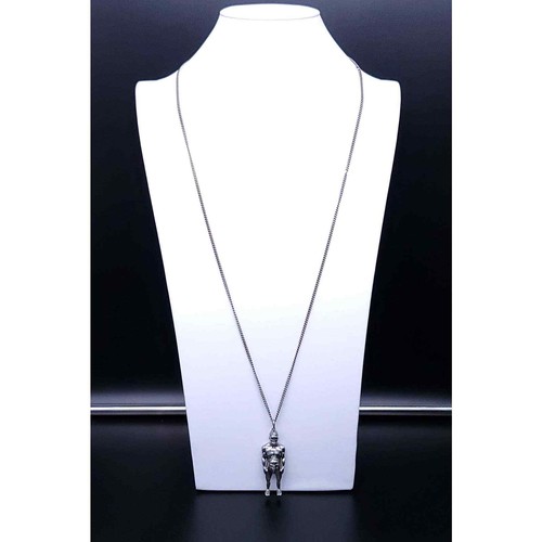 Bjarne Melgaard + Bjørg 'Son of a Dad' Designer Pendant Necklace Sterling Silver - Picture 5 of 10
