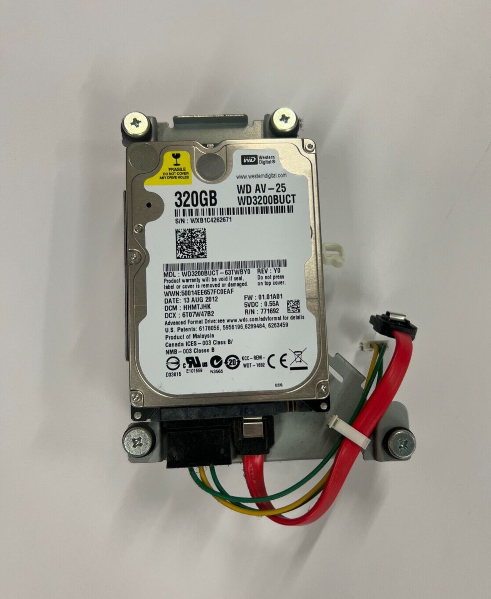 Konica Minolta Western Digital Bizhub HDD Hard Drive 320GB C224e