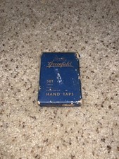 GTD Greenfield Set Taper Plug Bottoming Hand Taps No.5303 Commercial Ground