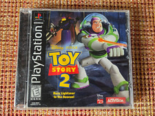 Disney Toy Story 2 PS1 (PlayStation 1, 1999) Complete With Manual
