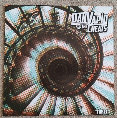 Dan Vapid and the Cheats  - Three - Blue vinyl. screeching weasel, the Queers