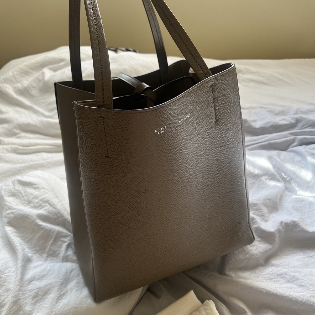Great Condition Classic celine Cabana Grain large tote bag