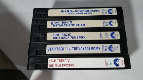 Star Trek The Motion Picture Special Longer Version VHS 80s Lot 1980 CBOX Case - Picture 3 of 12