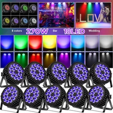 270W 18LED PAR Lights RGBW Stage Lighting DMX DJ Disco Party Club Bar KTV Light