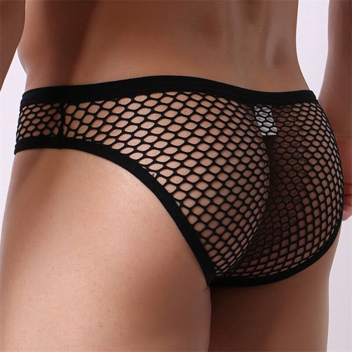 Maillot De Bain Sexy En Maille Transparente Pour Homme Sous-Vêtement De Fête ~ - Imagen 9 de 17