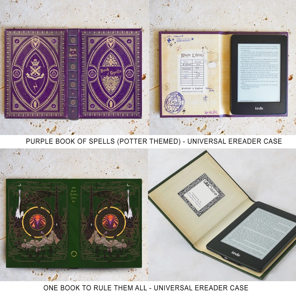 Kindle Paperwhite and Universal eReader Case with Classic Book Covers - Image 4 of 4