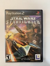 STAR WARS: STARFIGHTER Game Complete w/ Manual for Sony Playstation 2 PS2