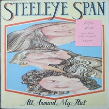 Steeleye Span All Around My Hat Vinyl Record LP VG+/VG CHR 1091 1975