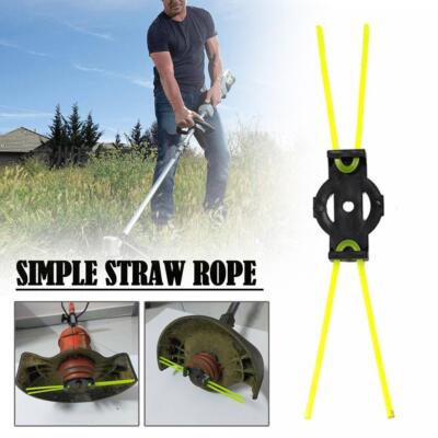 Simple Straw Rope For Extension Cordless Lawn Trimmer Grass Cutter Nylon  N O6R4
