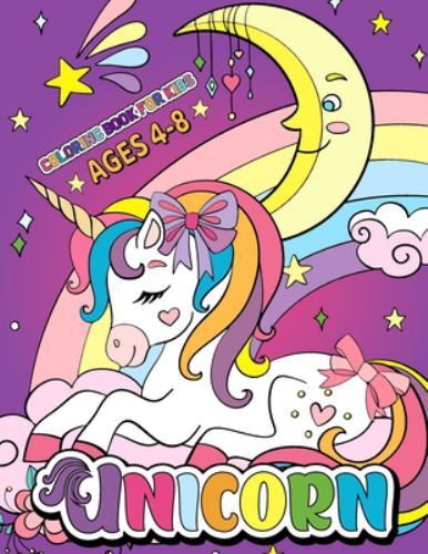 Unicorn Coloring Book: Magical Unicorn Coloring book for kids age 4-8, Brand ...