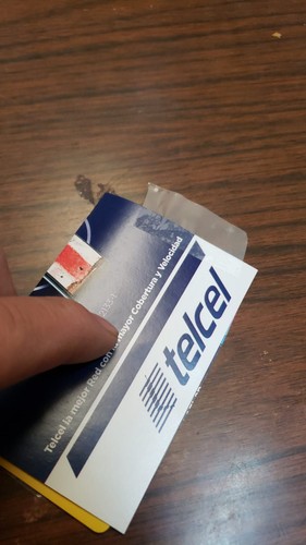Mexico CHIP TELCEL . SIRVE PARA TRAMITES MEXICANOS DE BANCOS O PENSION DE LA 4T - Picture 4 of 8