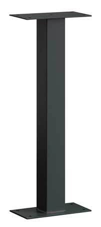 Pedestal de pecho de correo SALSBURY INDUSTRIES 4365BLK, negro 3YNY2 - Imagen 2 de 2