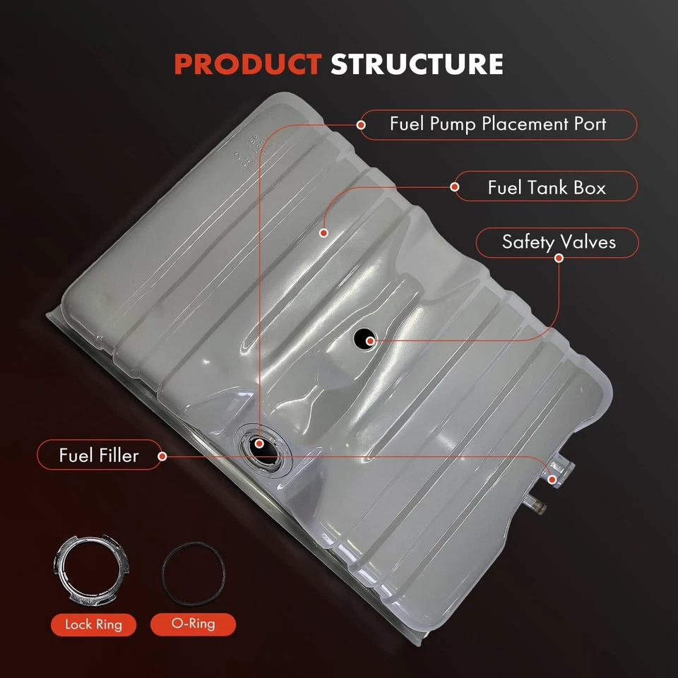 22 Gal Fuel Tank for Ford E250 Econoline E150 Econoline E100 EconolineClub Wagon - Image 2 of 4