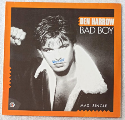 12''  DEN HARROW -   BAD BOY **    D 1986  * * * * * * *  VG++ / VG++    LESEN !!