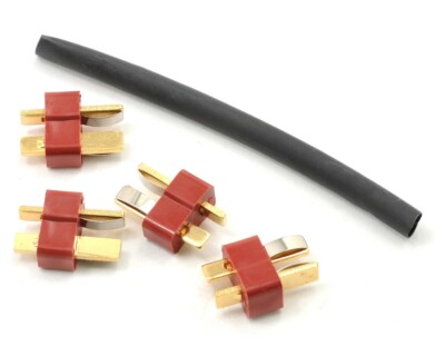 ProTek PTK-5013 RC Male T-Style Ultra Plugs Connectors 4pk