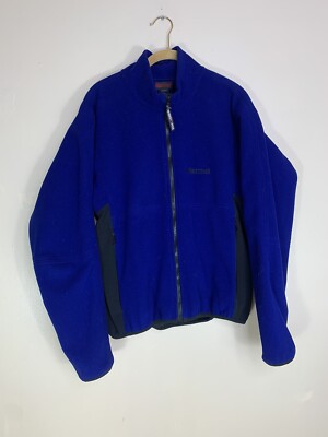 Vintage Marmot Gore Windstopper Jacket Men's Medium Blue 90s