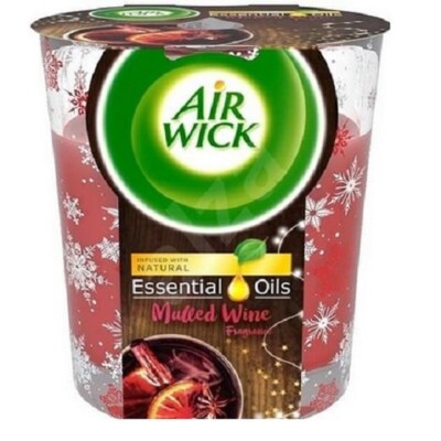 45,87 /kg - 6er Pack AIRWICK Duftkerze Essential Oils   Mulled Wine - 105g