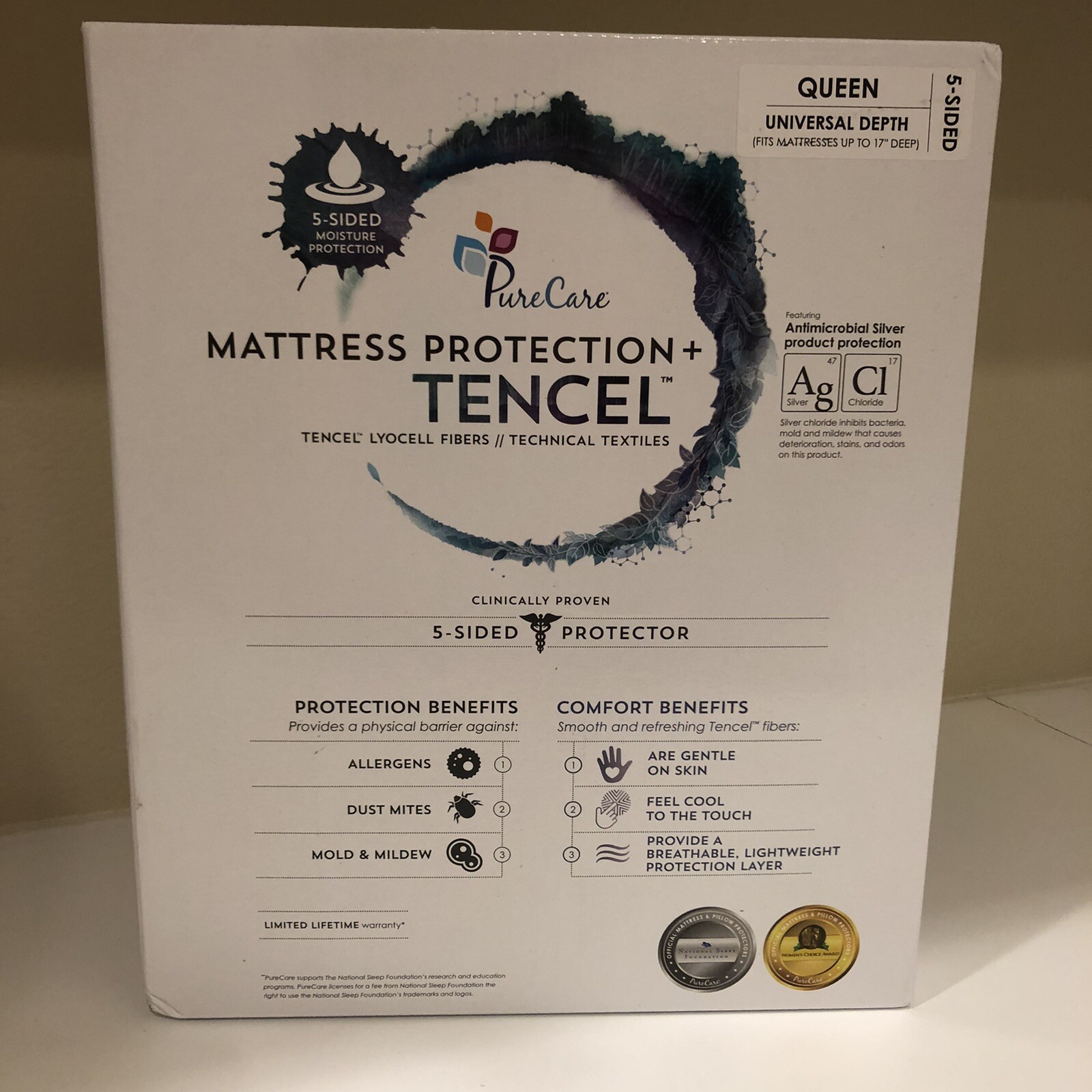 mattress protector queen + Tencel-image