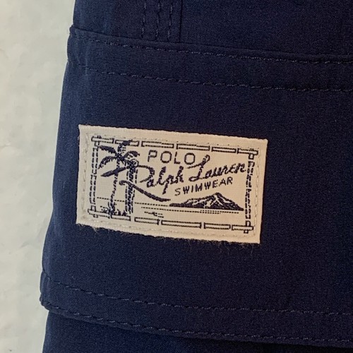 Polo Ralph Lauren costumi da bagno da uomo viaggiatore carico taschino bauli da nuoto blu navy XLT - Foto 3 di 16
