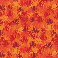 Wishwell By Robert Kaufman - Color Wheel - Petals - Tiger Lily, Fabric BTY