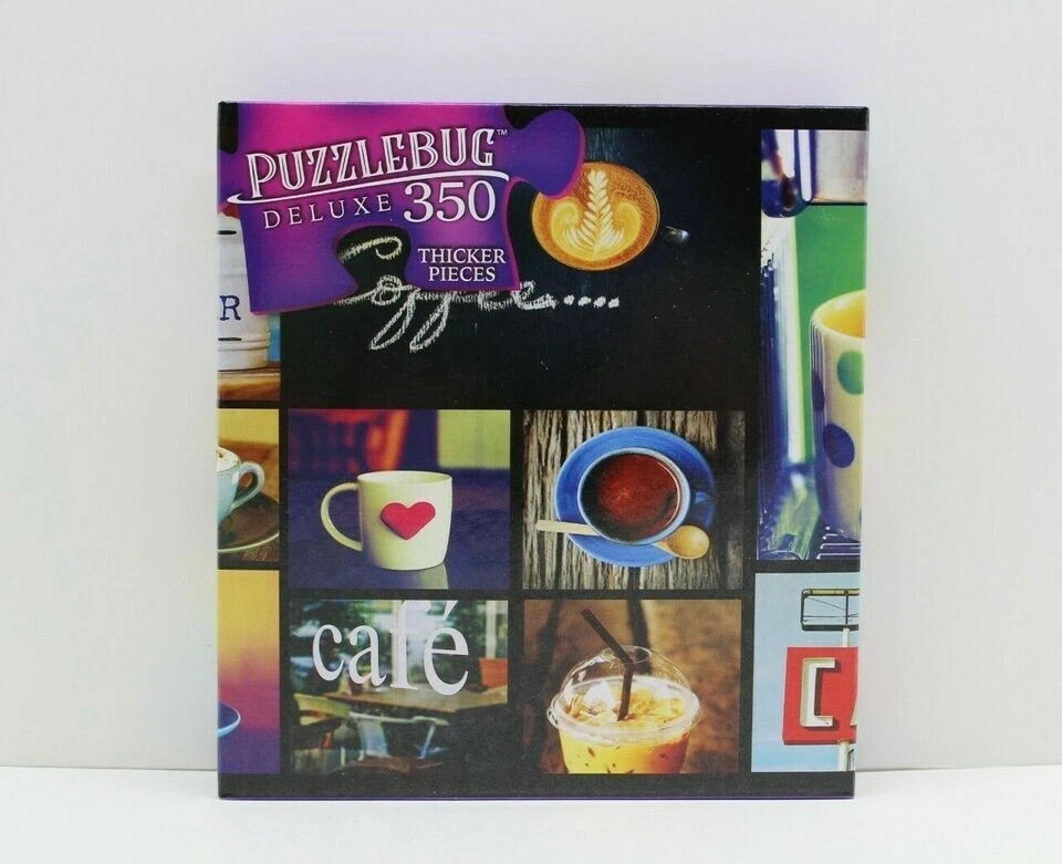350 Pieces Jigsaw Puzzle Coffee 20 X 12 Puzzlebug Deluxe - Image 2 of 3