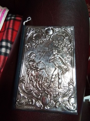 Silver Ornate Address Book - Picture 2 of 6