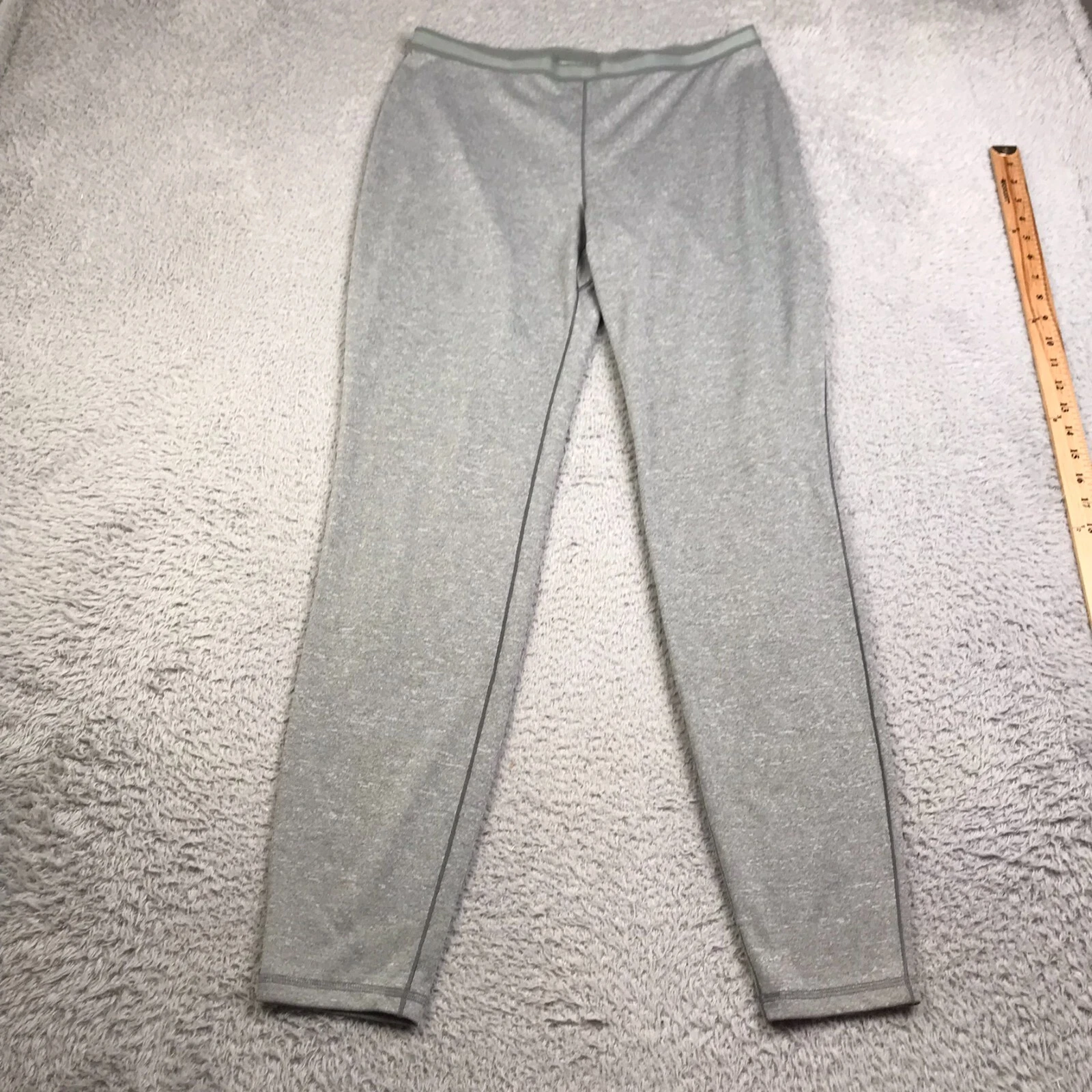 Patagonia Capilene 3 Midweight Pants Womens L (31x30) Gray Pull On Base Layer