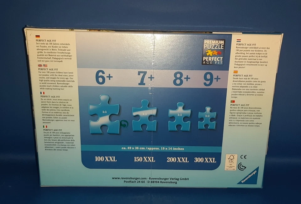 Rompecabezas Ravensburger 200 Piezas Star Wars Yoda Figura Juego Juguete Foto 2 de 2