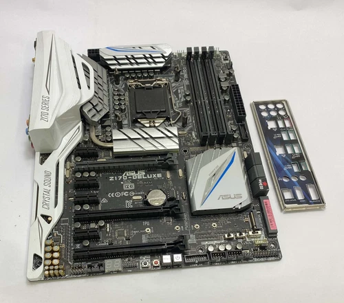 Asus Z170-DELUXE REV. 1.03 Socket 1151 DDR4 Motherboard complete with Back Plate