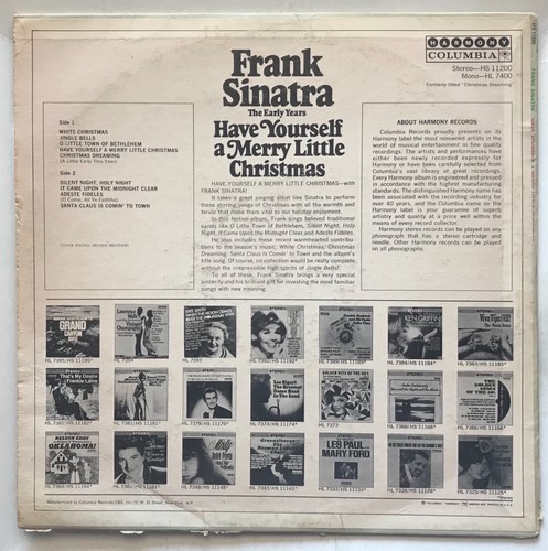 Frank Sinatra - Have Yourself A Merry Little Christmas - 1966 - Vinyl LP - Picture 2 of 4