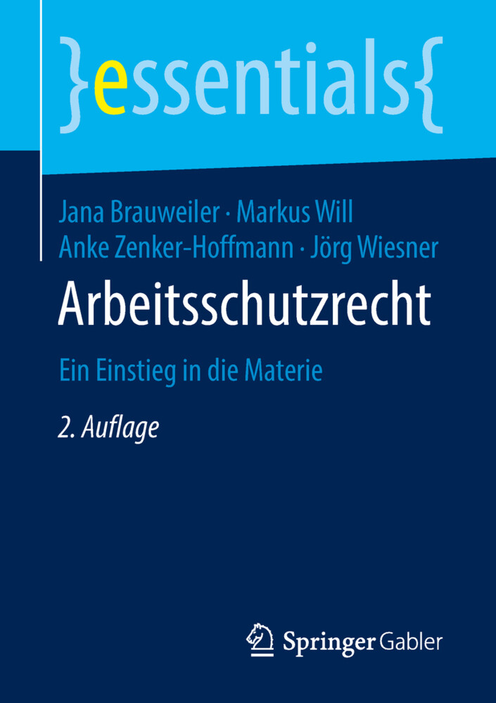 Thumbnail - Arbeitsschutzrecht Ein Einstieg In Die Materie Jana Brauweiler (u. A.)